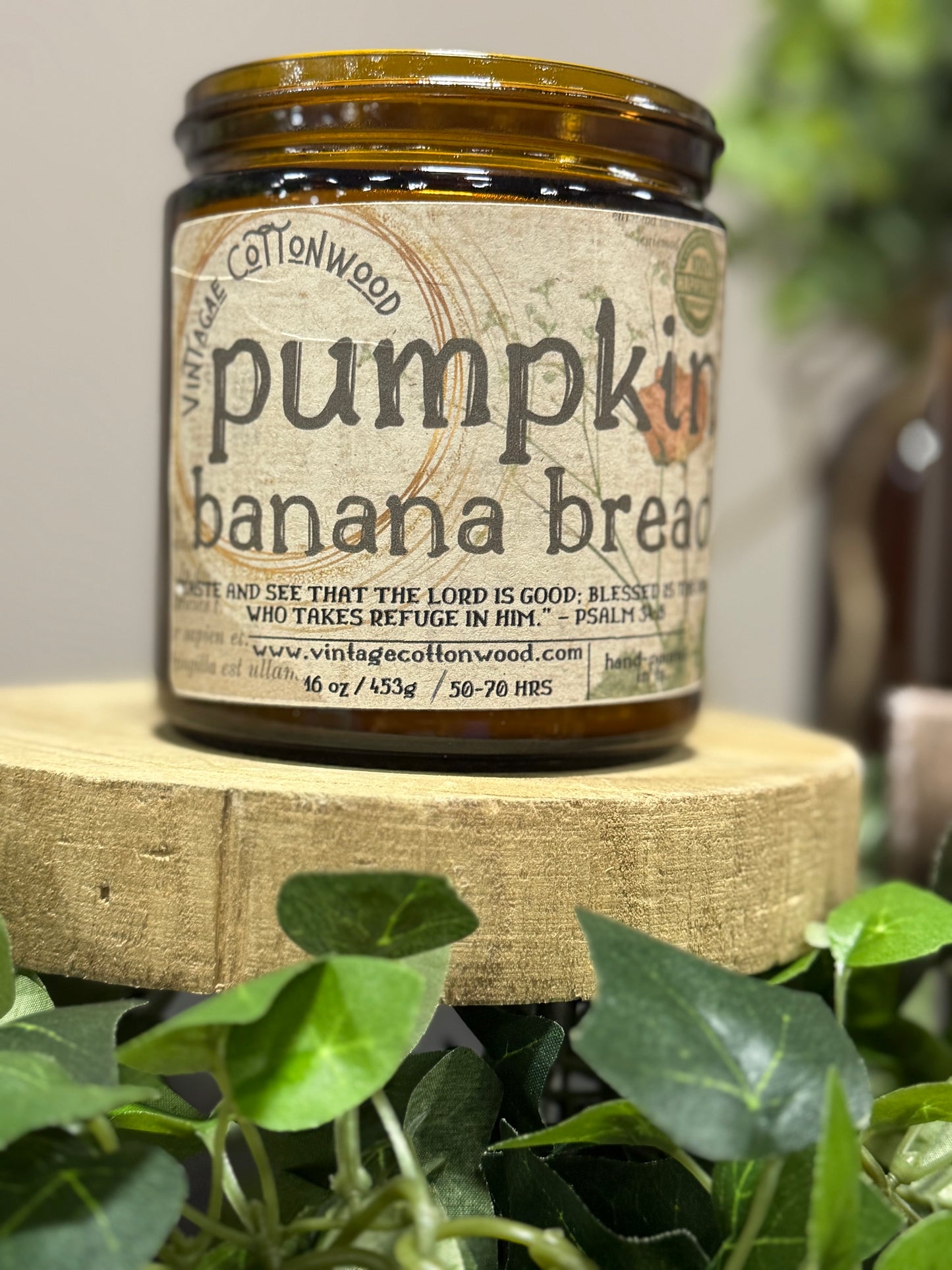 Pumpkin Banana Bread - Vintage Cottonwood