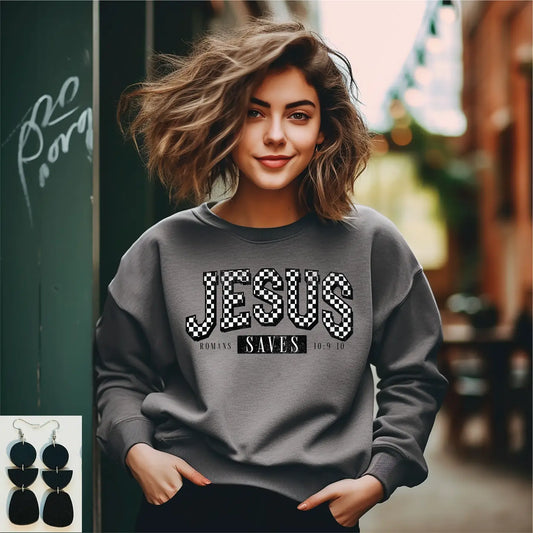 Jesus Saves - Vintage Cottonwood
