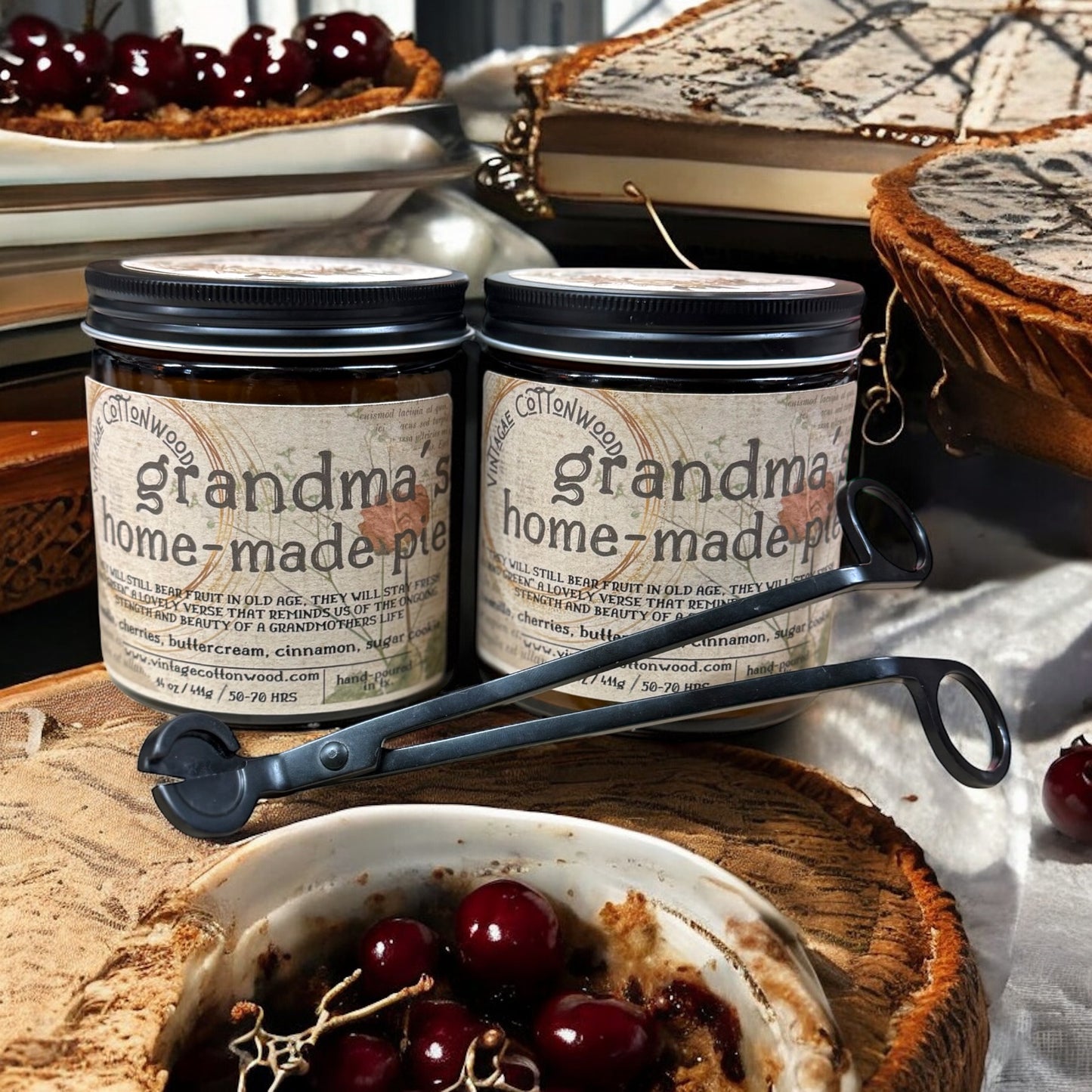 Grandma’s Home-made Pie - Vintage Cottonwood