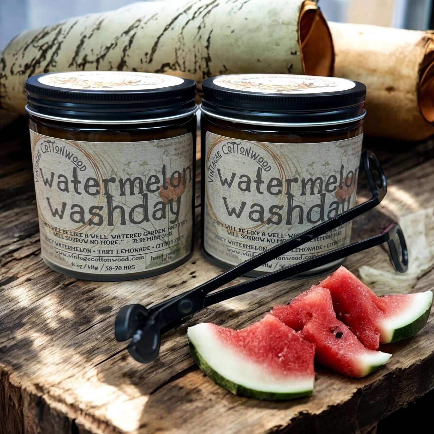 Watermelon Washday - Vintage Cottonwood