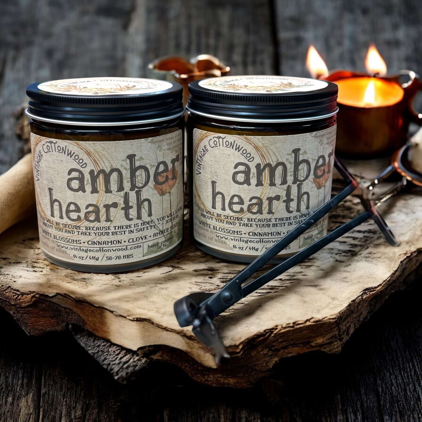 Amber Hearth - Vintage Cottonwood