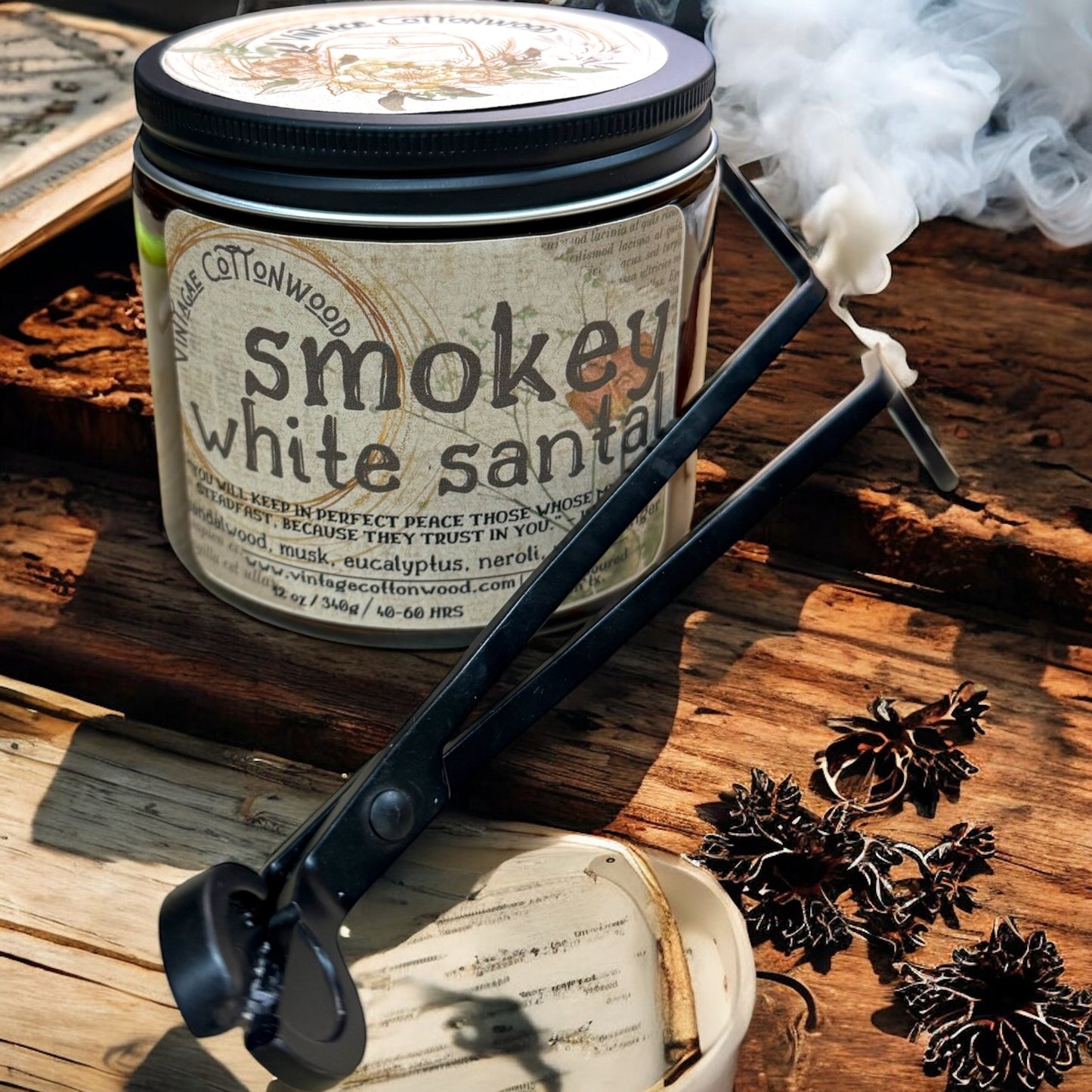 Smokey White Santal - Vintage Cottonwood