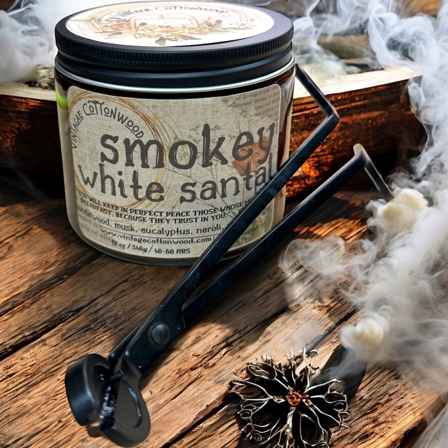 Smokey White Santal - Vintage Cottonwood