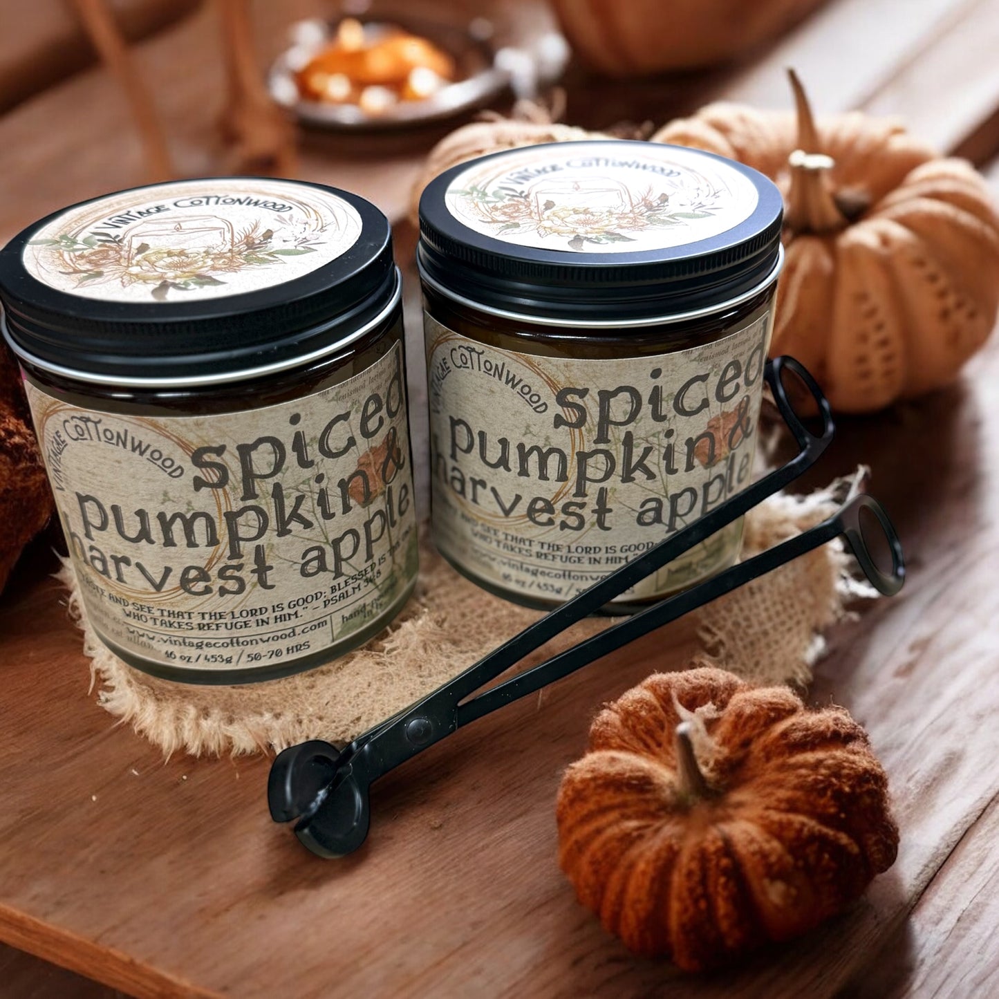 Spiced Pumpkin + Harvest Apple - Vintage Cottonwood