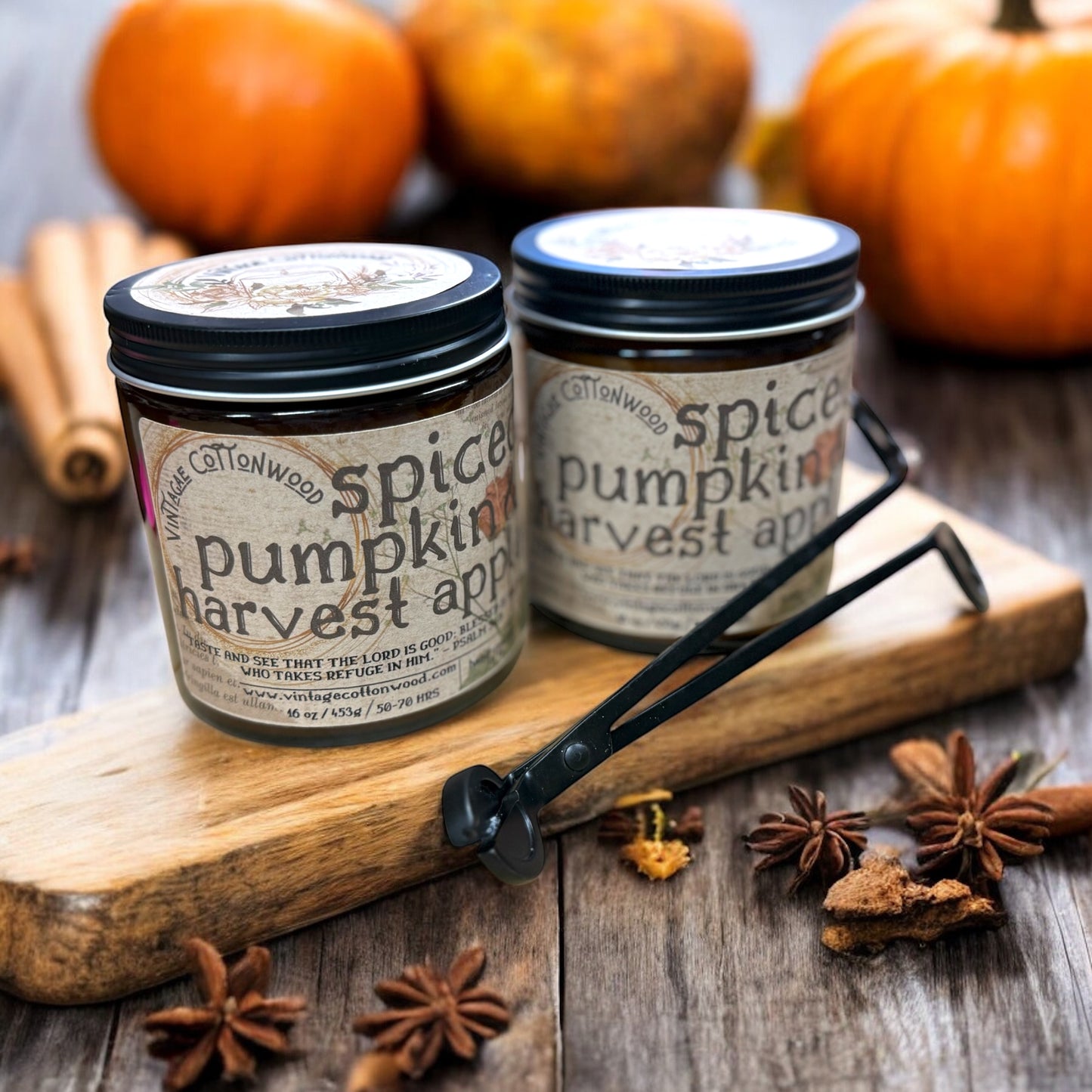 Spiced Pumpkin + Harvest Apple - Vintage Cottonwood