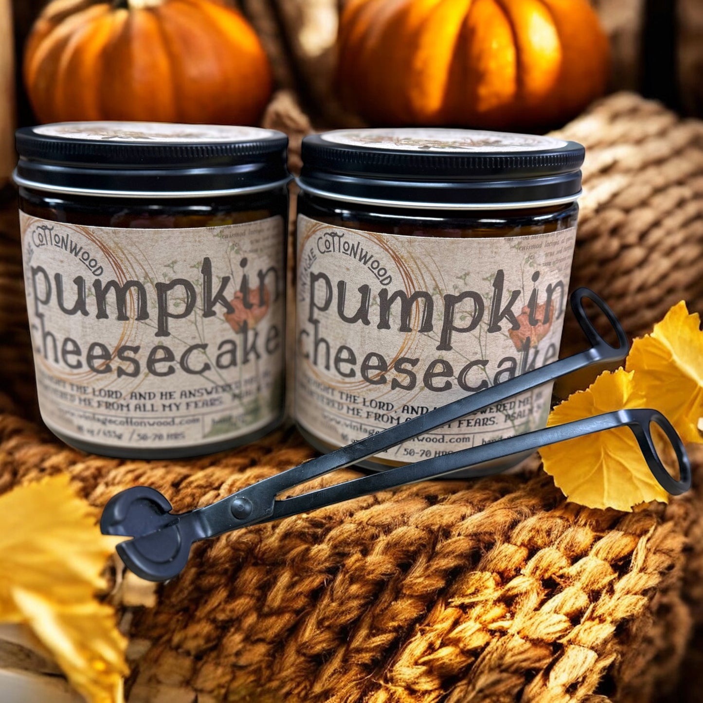Fall Candles - Vintage Cottonwood