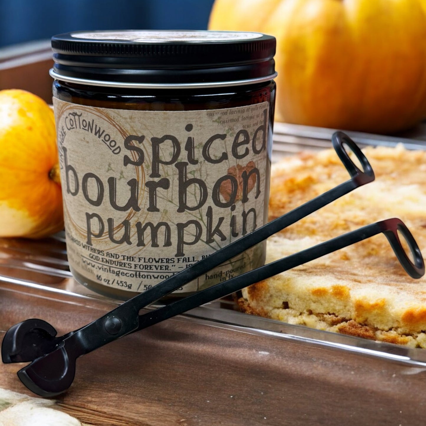 Spiced Bourbon Pumpkin - Vintage Cottonwood