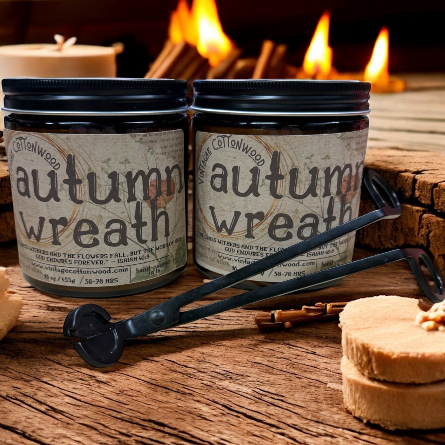 Autumn Wreath - Vintage Cottonwood