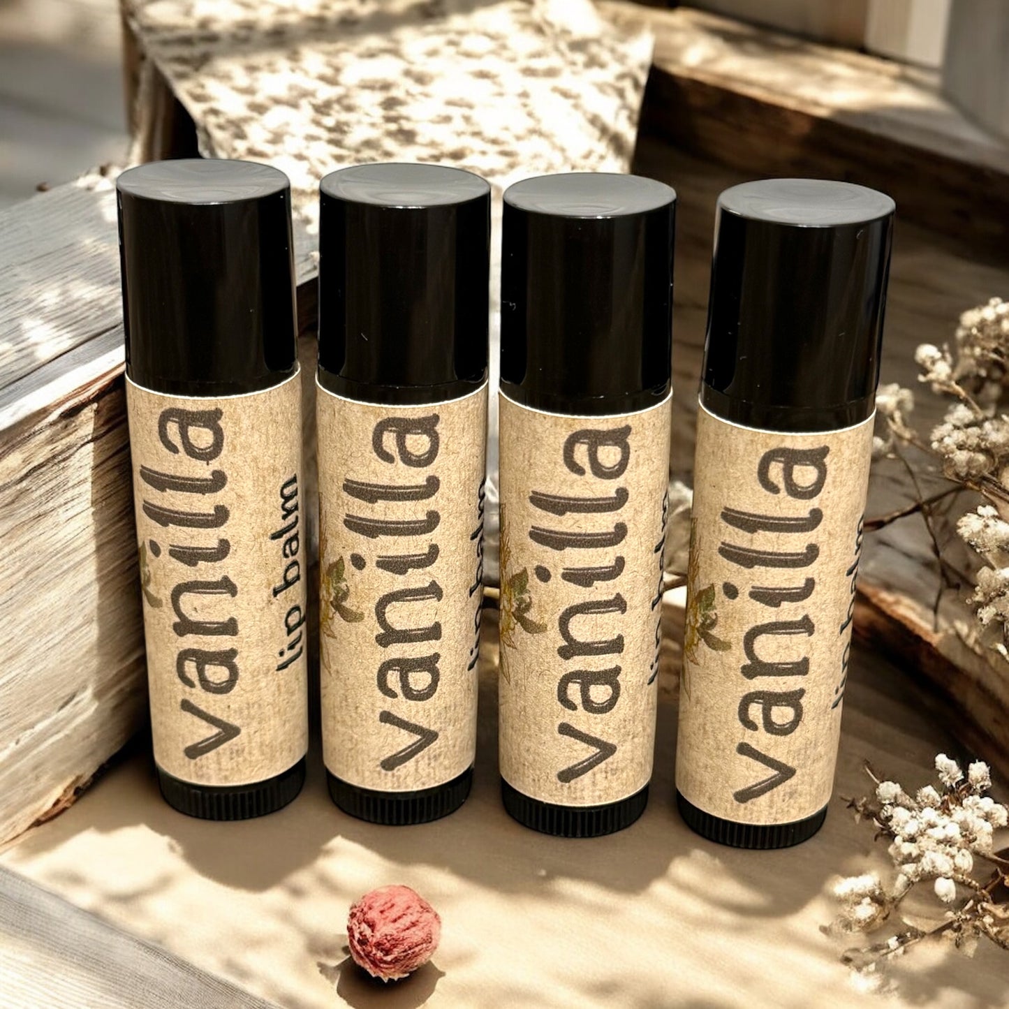 💕 Vanilla Bean – Lip Balm - Vintage Cottonwood
