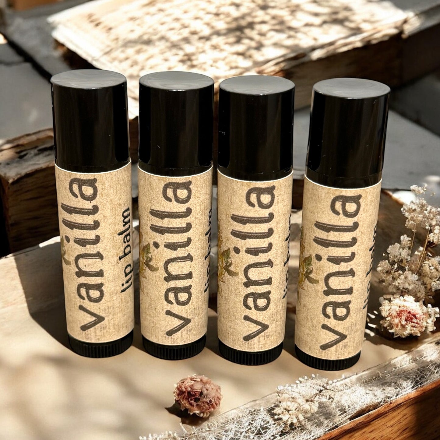 💕 Vanilla Bean – Lip Balm - Vintage Cottonwood