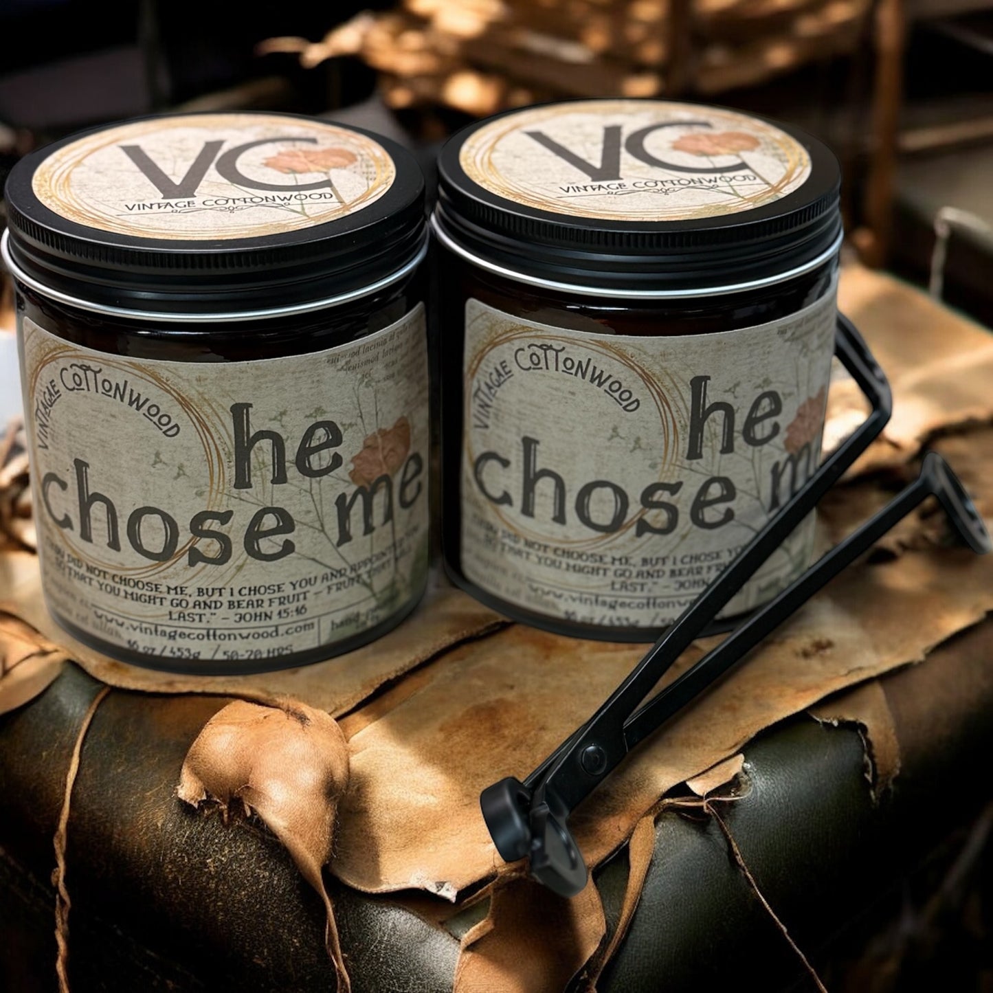 He Chose Me - Vintage Cottonwood