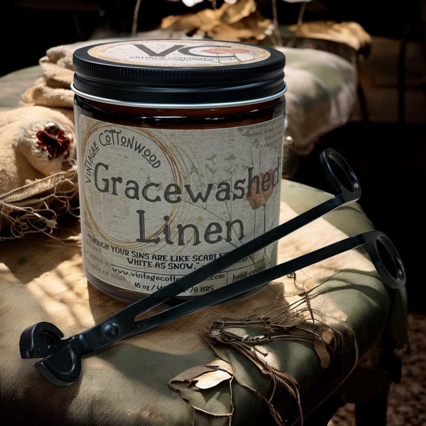 Gracewashed Linen - Vintage Cottonwood