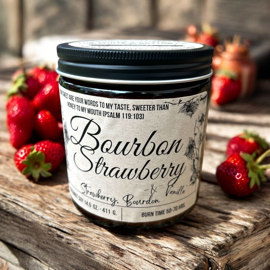 Bourbon Strawberry & Vanilla - Vintage Cottonwood