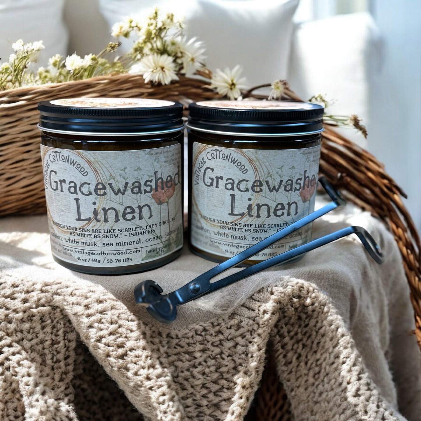 Gracewashed Linen - Vintage Cottonwood