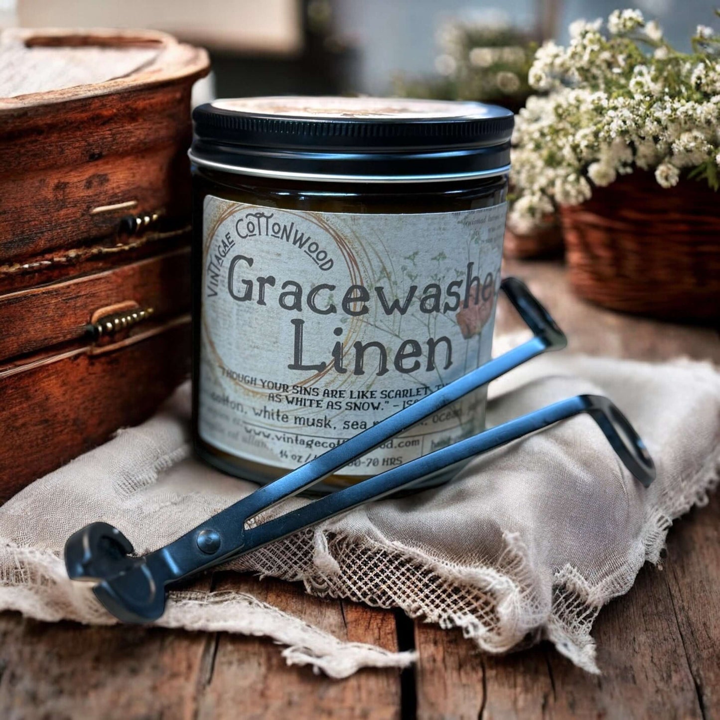 Gracewashed Linen - Vintage Cottonwood