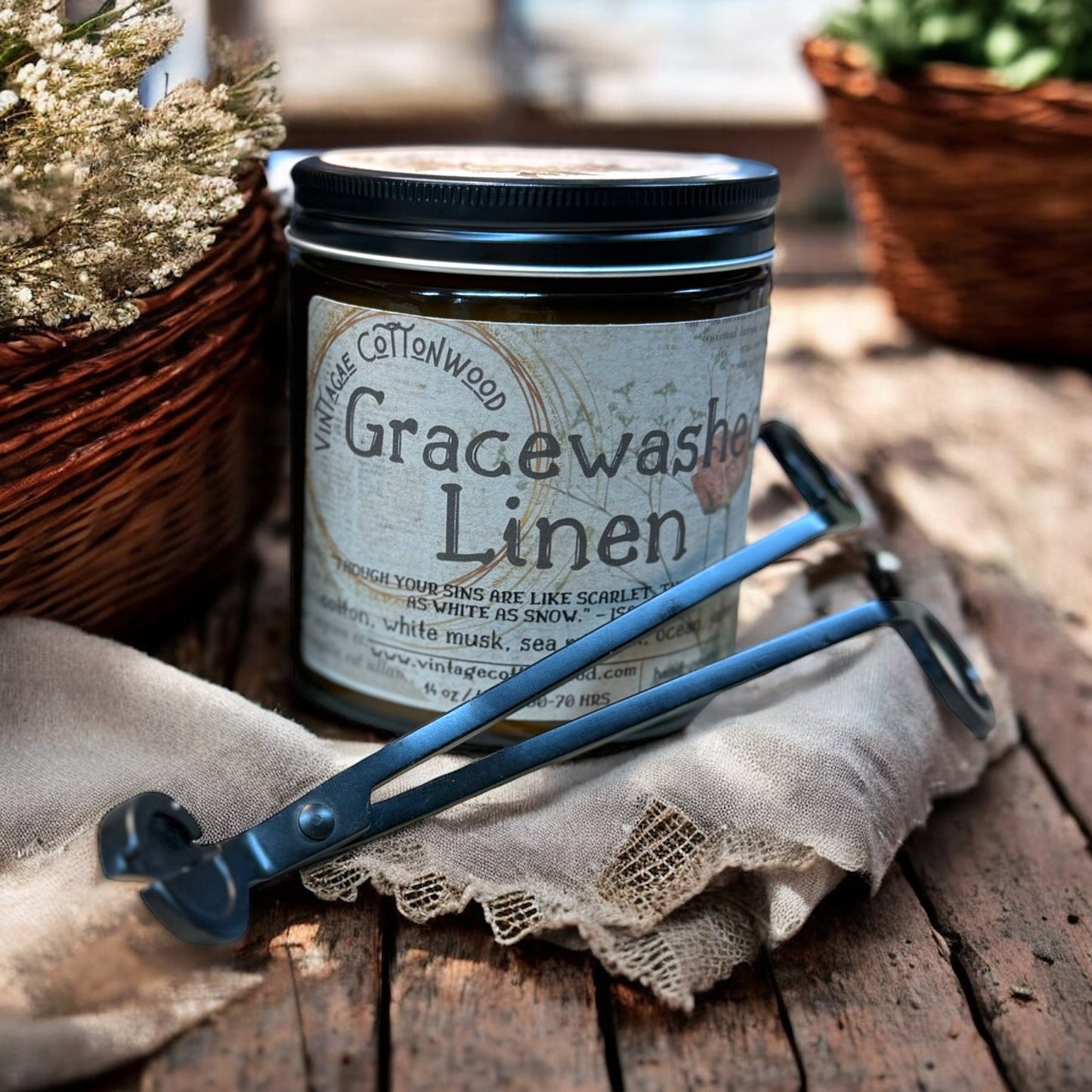 Gracewashed Linen - Vintage Cottonwood