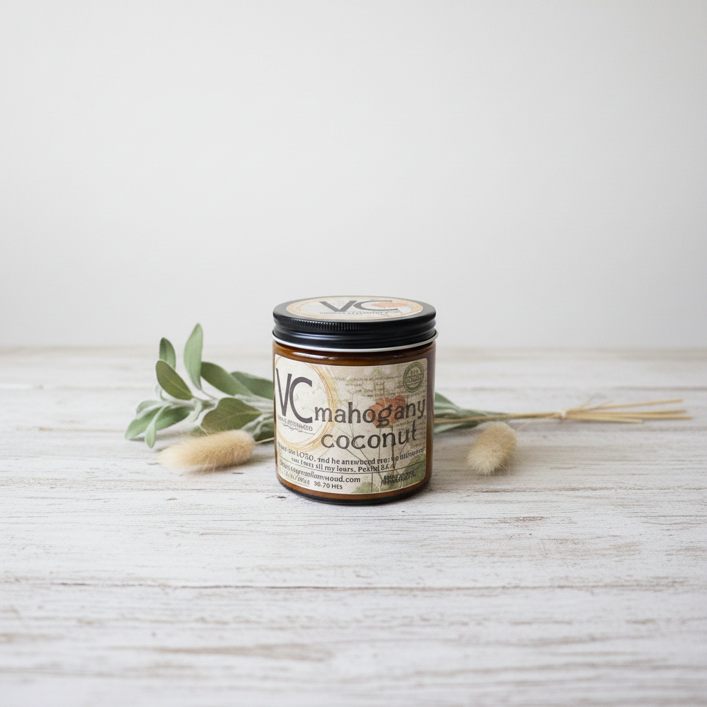 Mahogany Coconut Candle