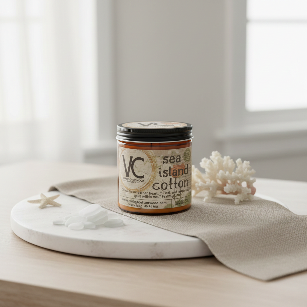 Sea Island Cotton Candle