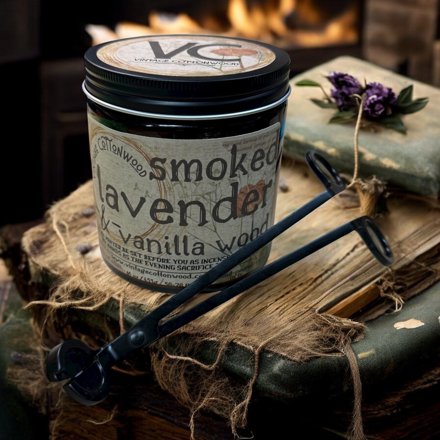 Smoked Lavender & Vanilla Wood