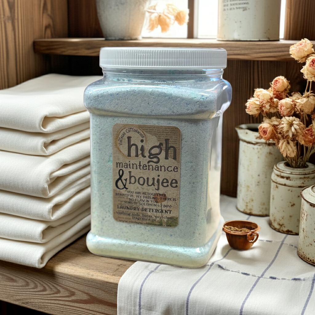Laundry Detergent & Scent Booster