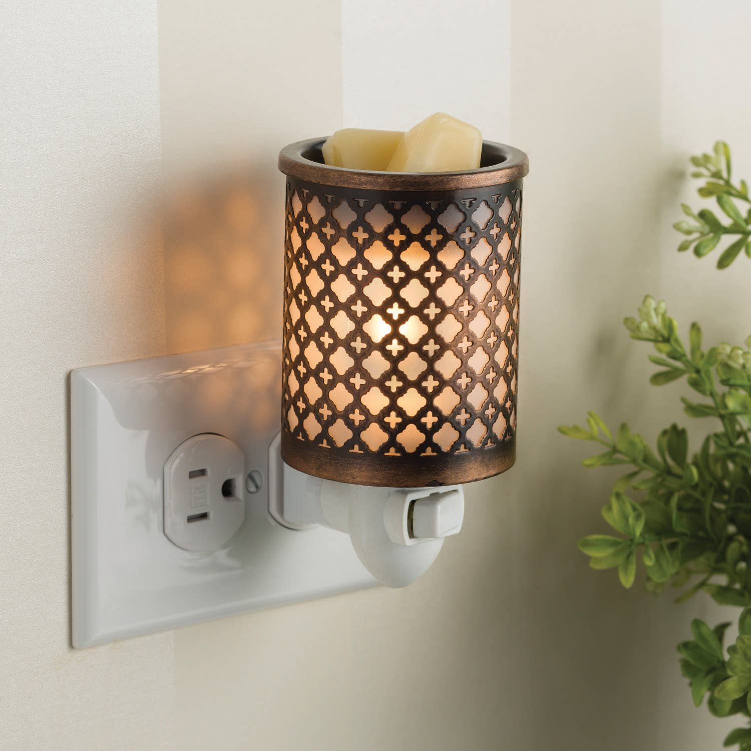Morocco Metal Pluggable Fragrance Warmer
