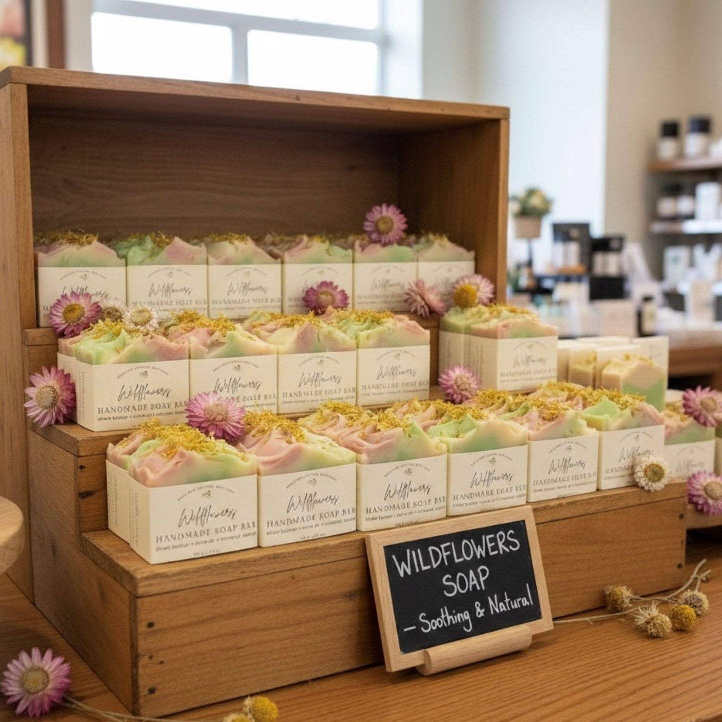 Wildflowers Handmade Soap Bar