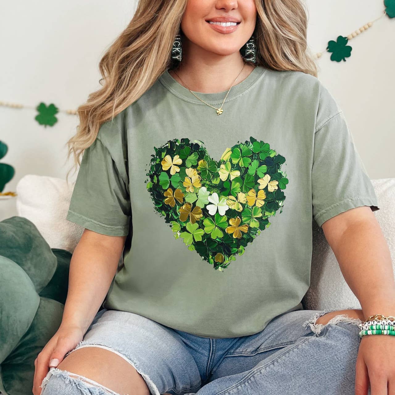 Clover Heart Tee