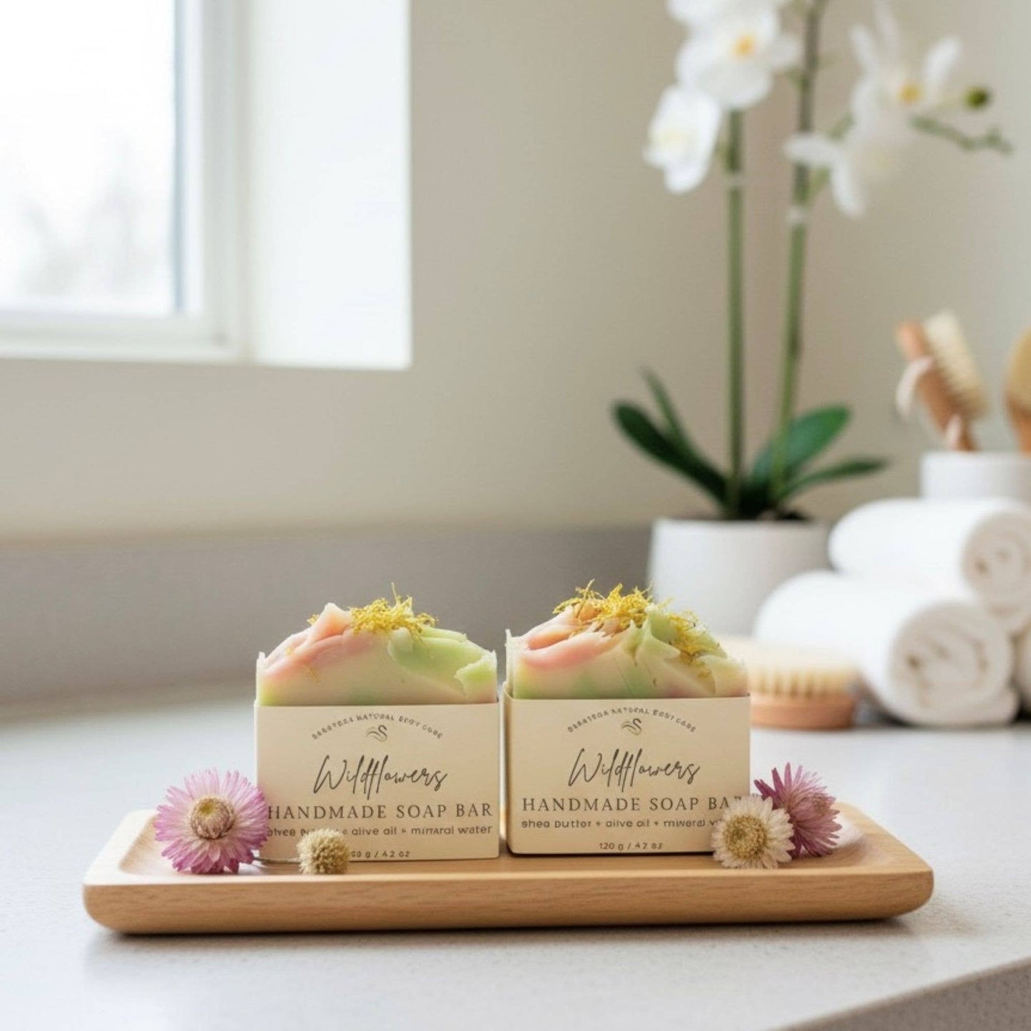 Wildflowers Handmade Soap Bar