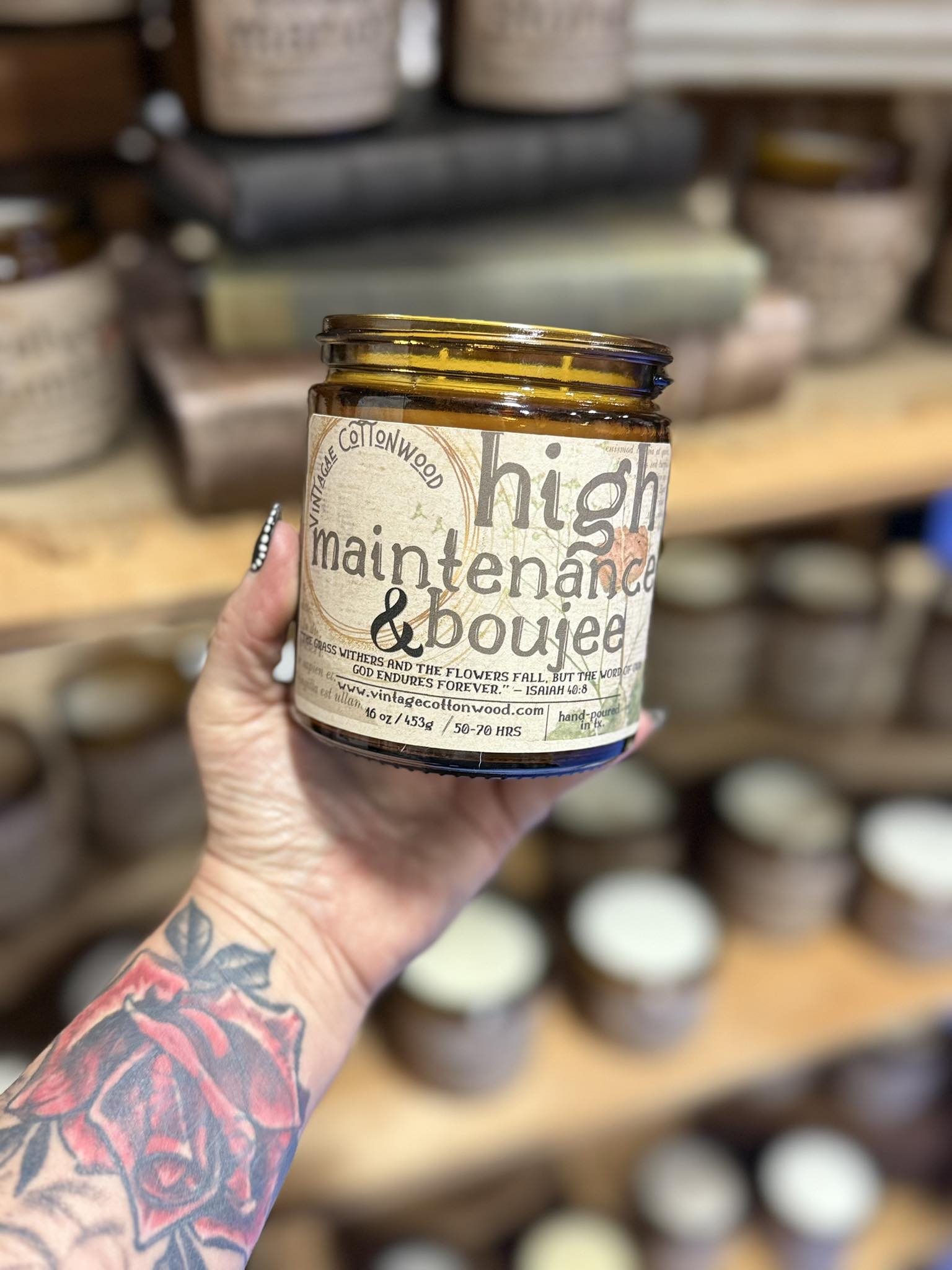 High Maintenance & Boujee - Vintage Cottonwood