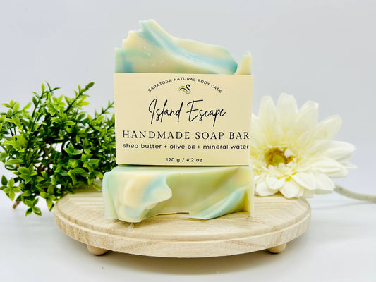Island Escape Tropical Handmade Soap Bar