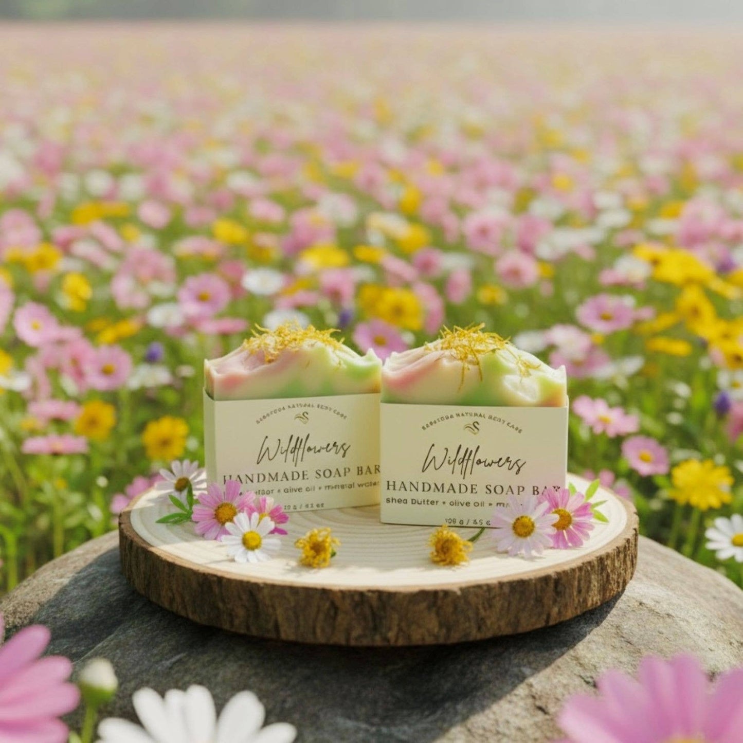 Wildflowers Handmade Soap Bar