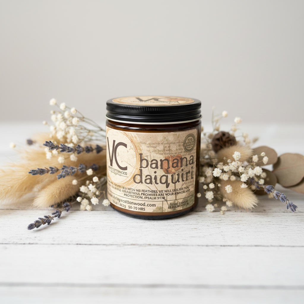 16 oz Vintage Cottonwood Hand-Poured Candles