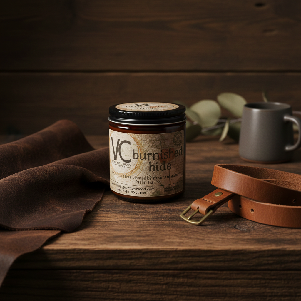 16 oz Vintage Cottonwood Hand-Poured Candles