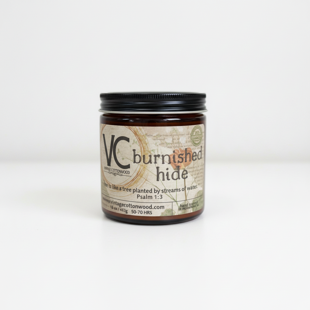Burnished Hide Candle
