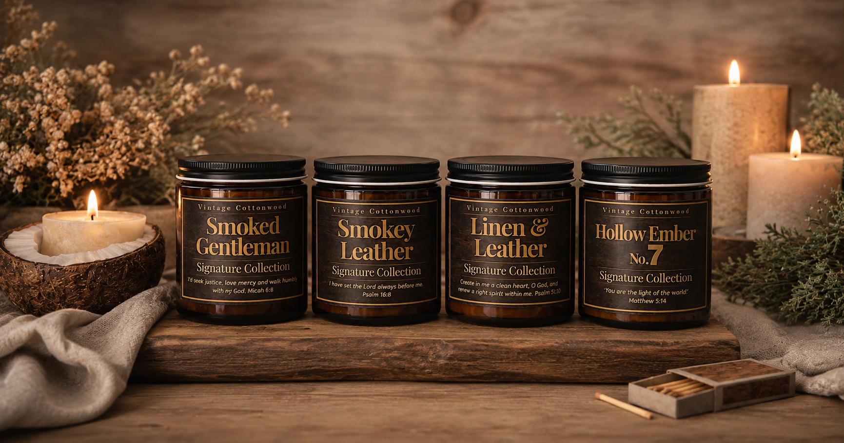 *Signature* Candles 16 oz