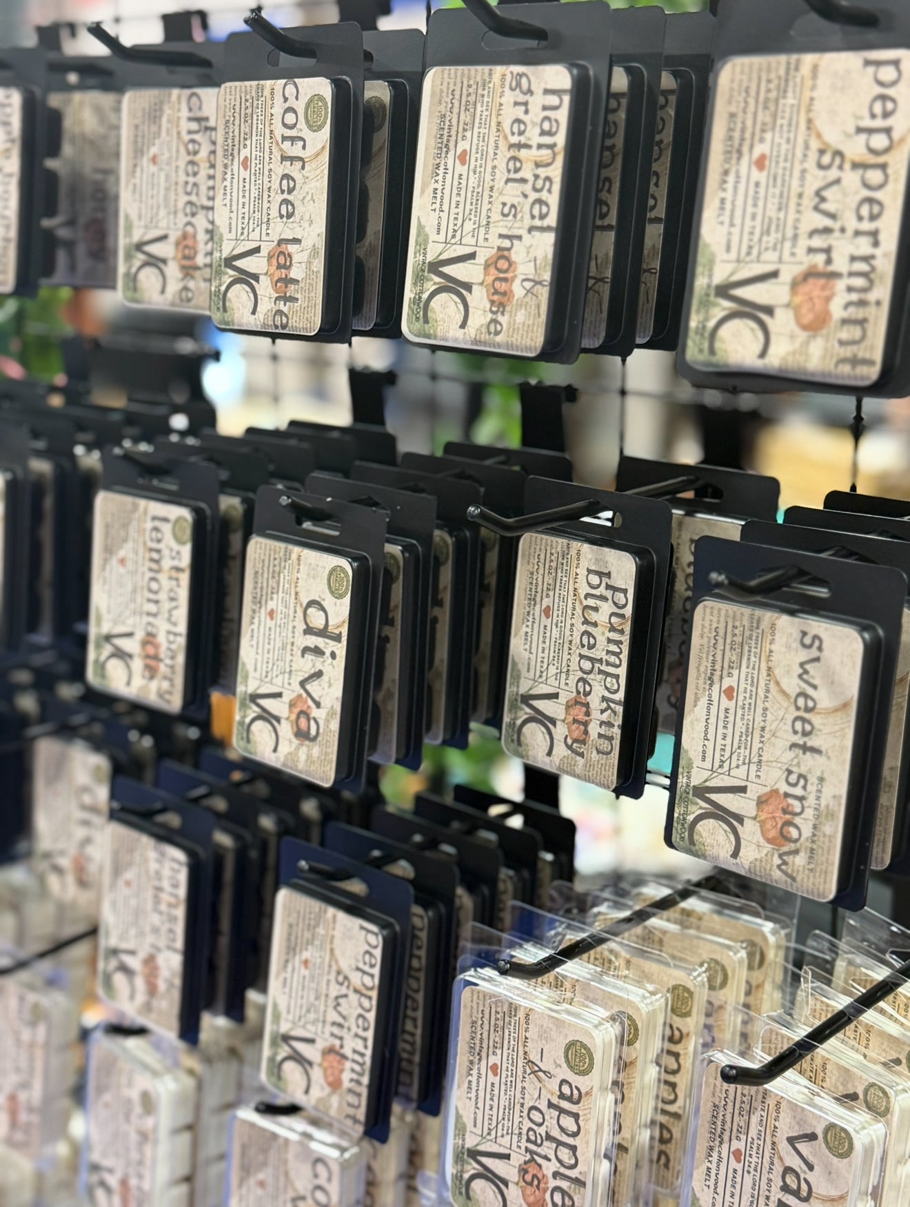 Hand-poured Blueberry Barn Pie Wax Melt cubes