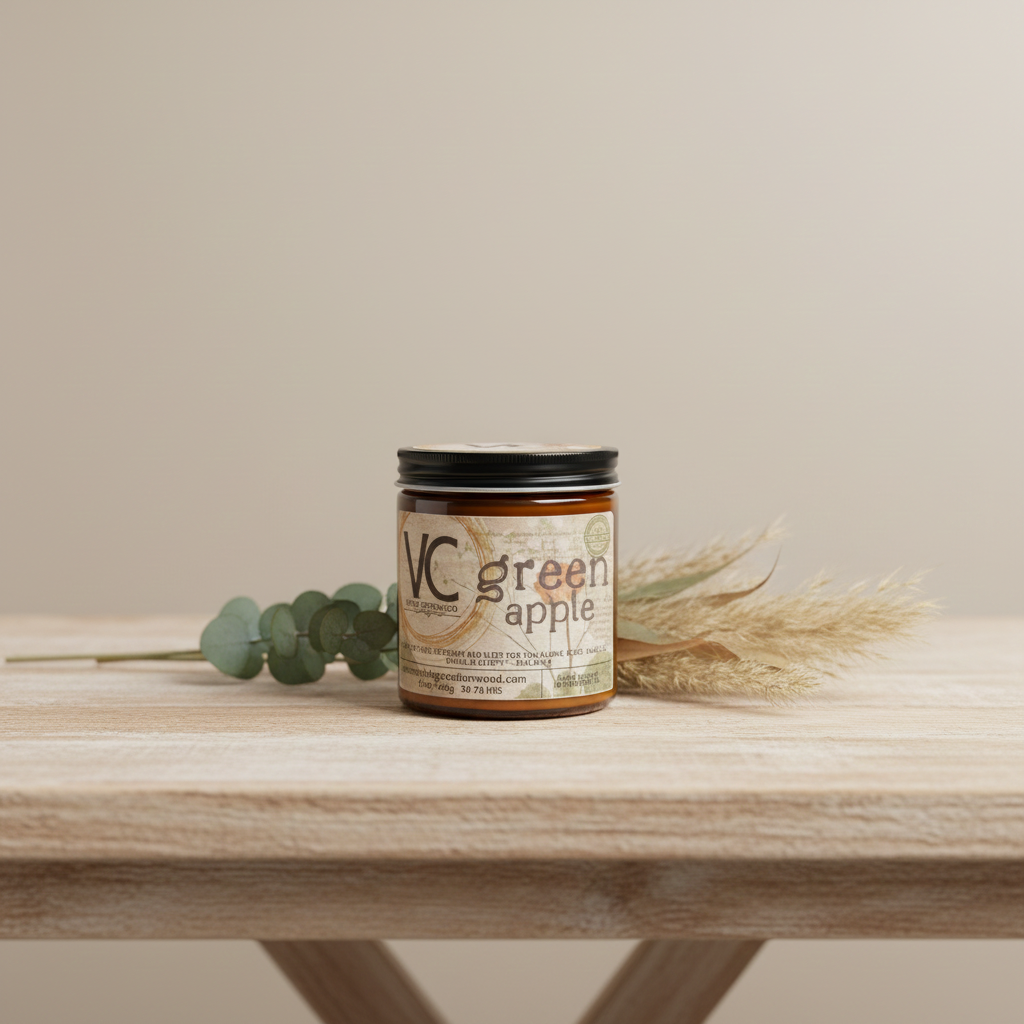 Green Apple Candle