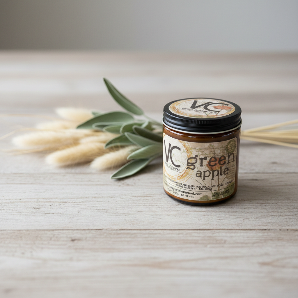 Green Apple Candle