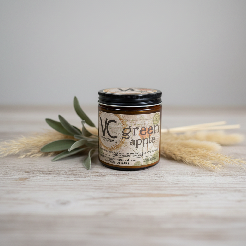 Green Apple Candle