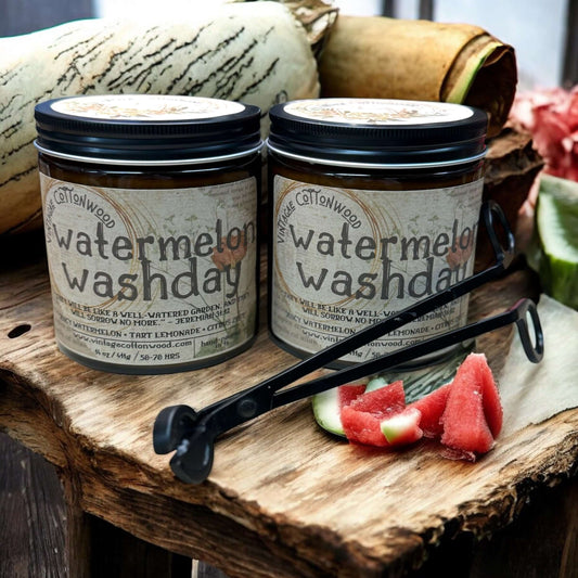 Watermelon Washday - Vintage Cottonwood