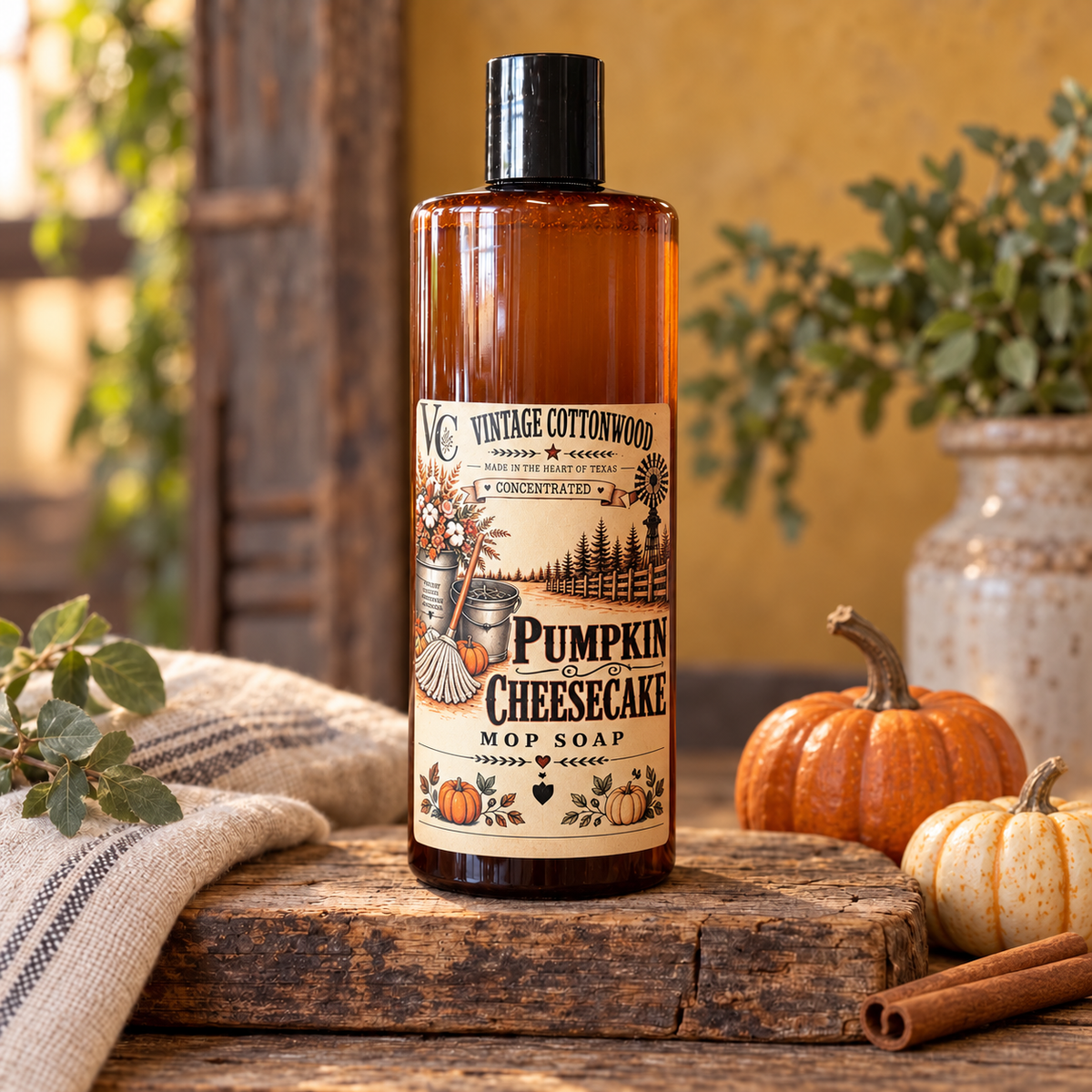 Pumpkin Cheesecake Concentrated Mop Soap