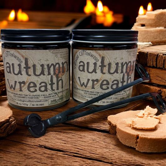 Autumn Wreath - Vintage Cottonwood