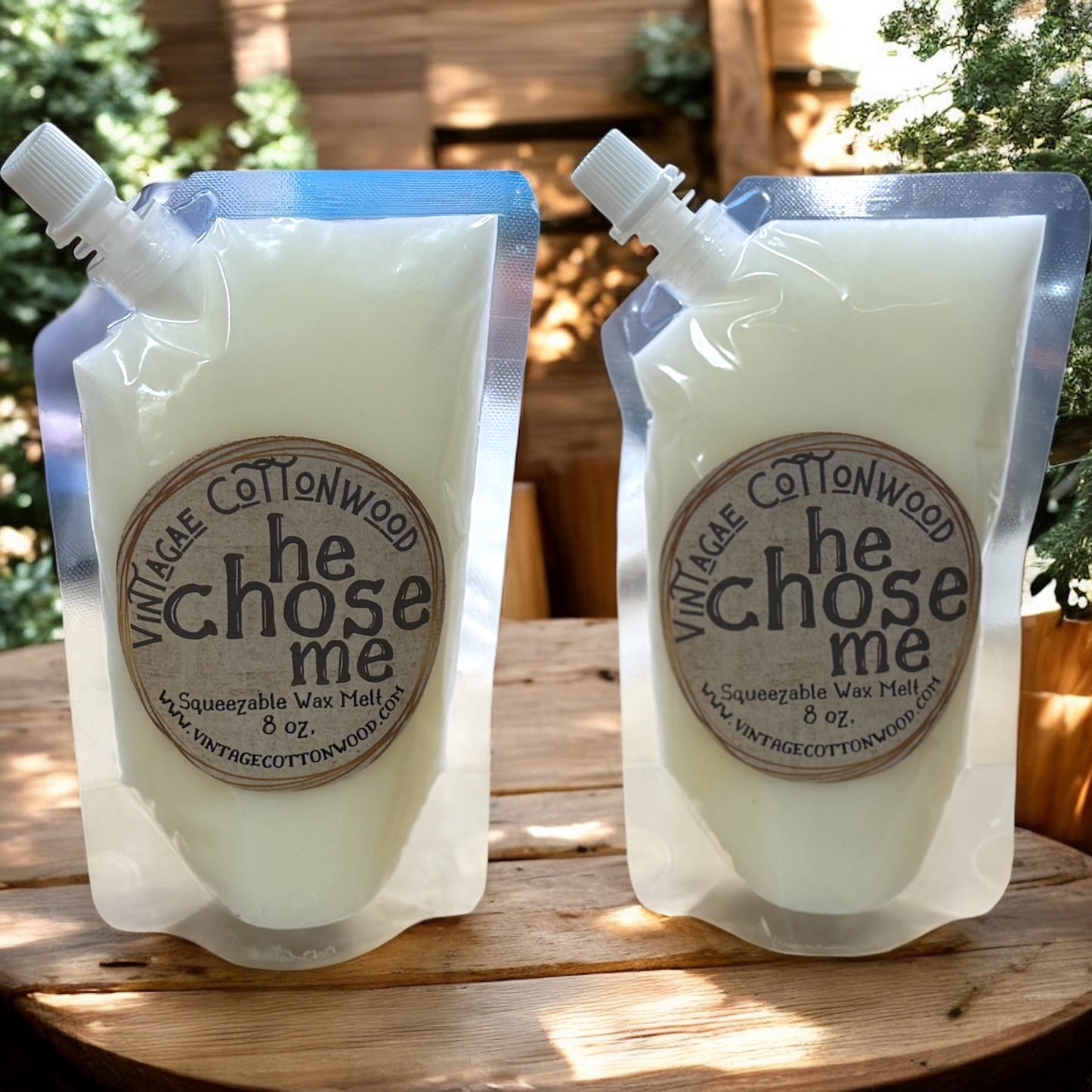 He Chose Me - Vintage Cottonwood