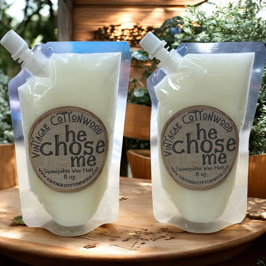 He Chose Me - Vintage Cottonwood