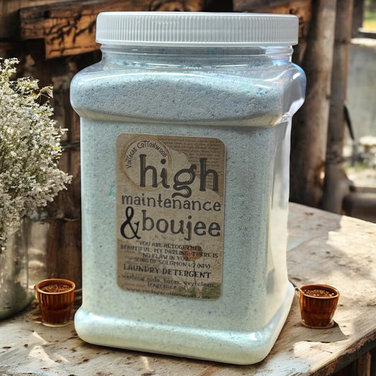 🧺 High Maintenance & Boujee - Vintage Cottonwood