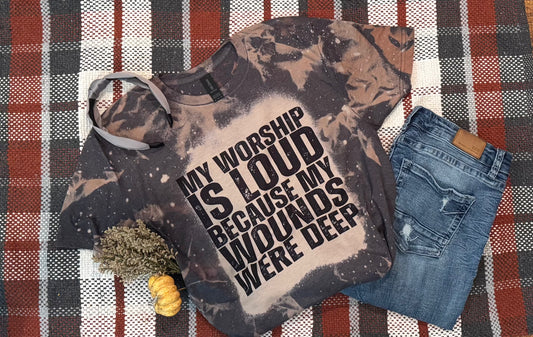 My Worship Is Loud Because My Wounds Were Deep - Vintage Cottonwood