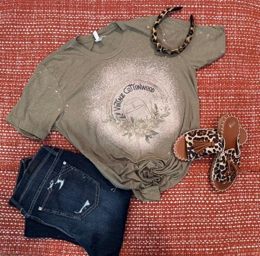 Vintage Cottonwood – Logo T-Shirt - Vintage Cottonwood