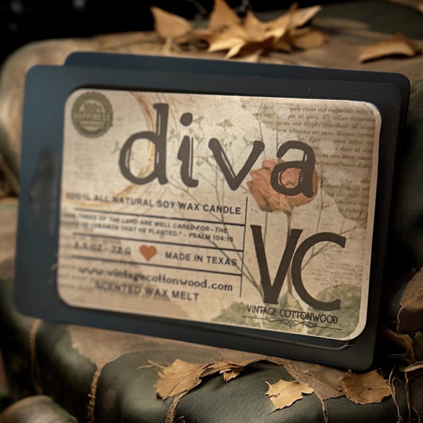 Diva Wax Melt - Vintage Cottonwood