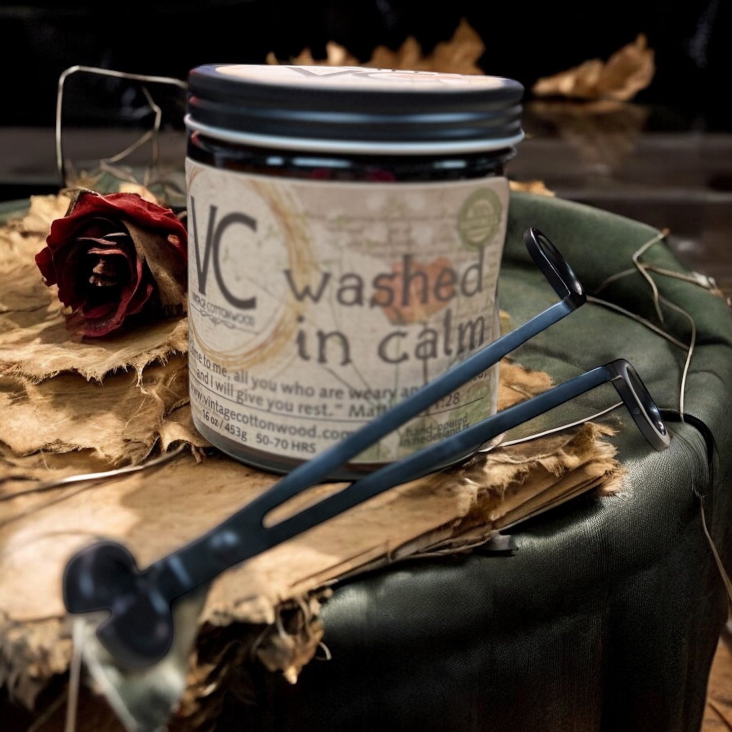 Washed in Calm Candle