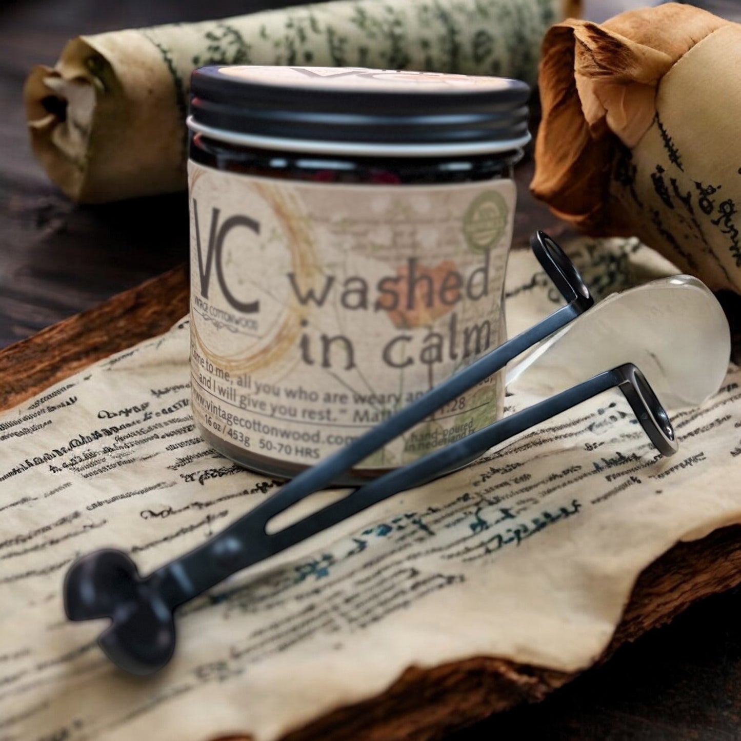 Washed in Calm Candle